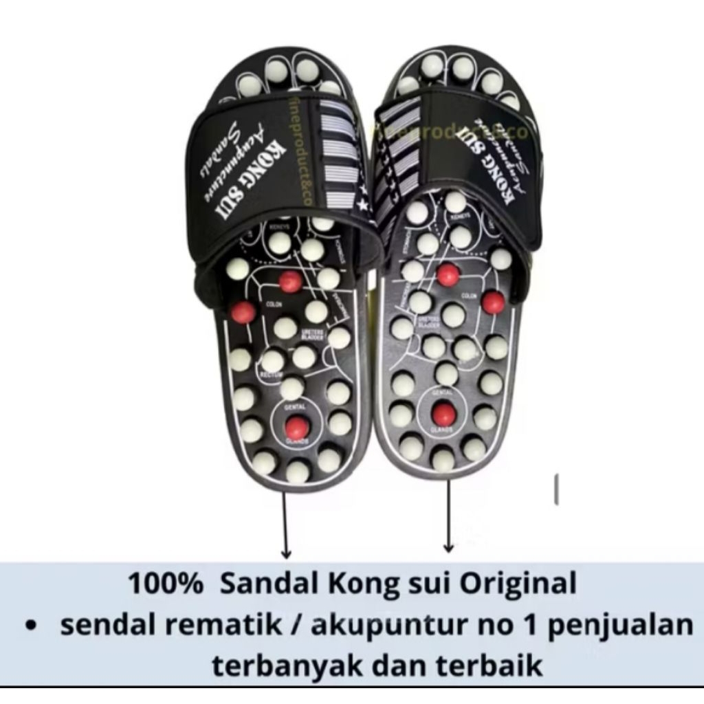 sandal akupuntur sandal kesehatan pria wanita sandal refleksi