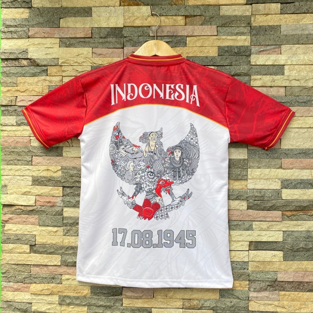 Baju Kaos 17 Agustus / Baju Agustusan / Kaos Karnaval / Jersey Merah Putih / Kostum merahputih / Jer