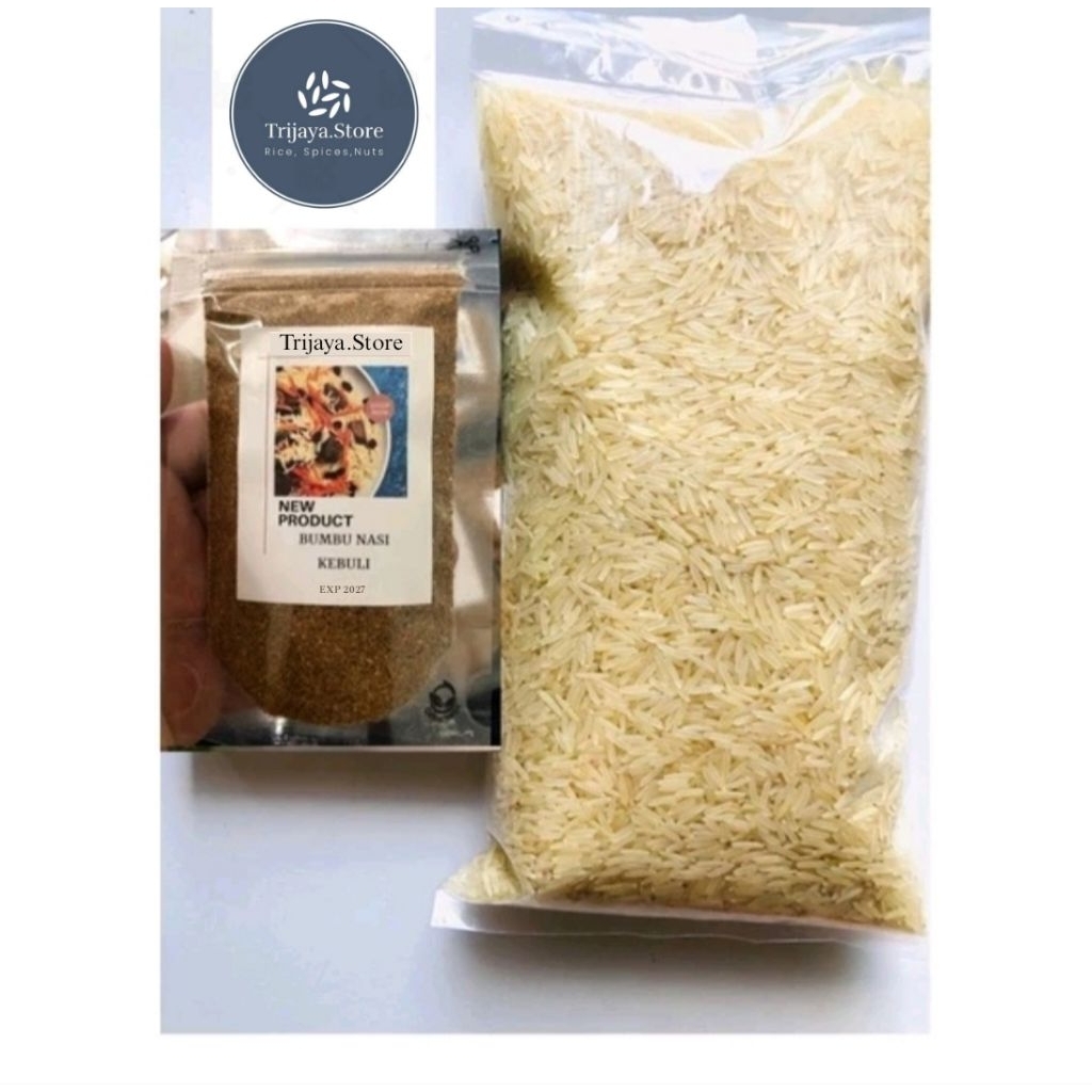 

Promo Paket Nasi Kebuli / 1 kg beras dan 40gr bumbu kebuli