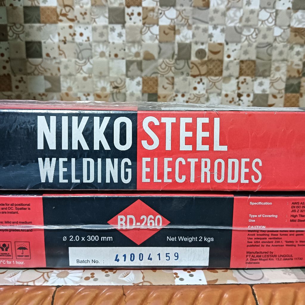 Nikko RD-260 Kawat Las 2.0 x 300 mm ( 2 Kg )