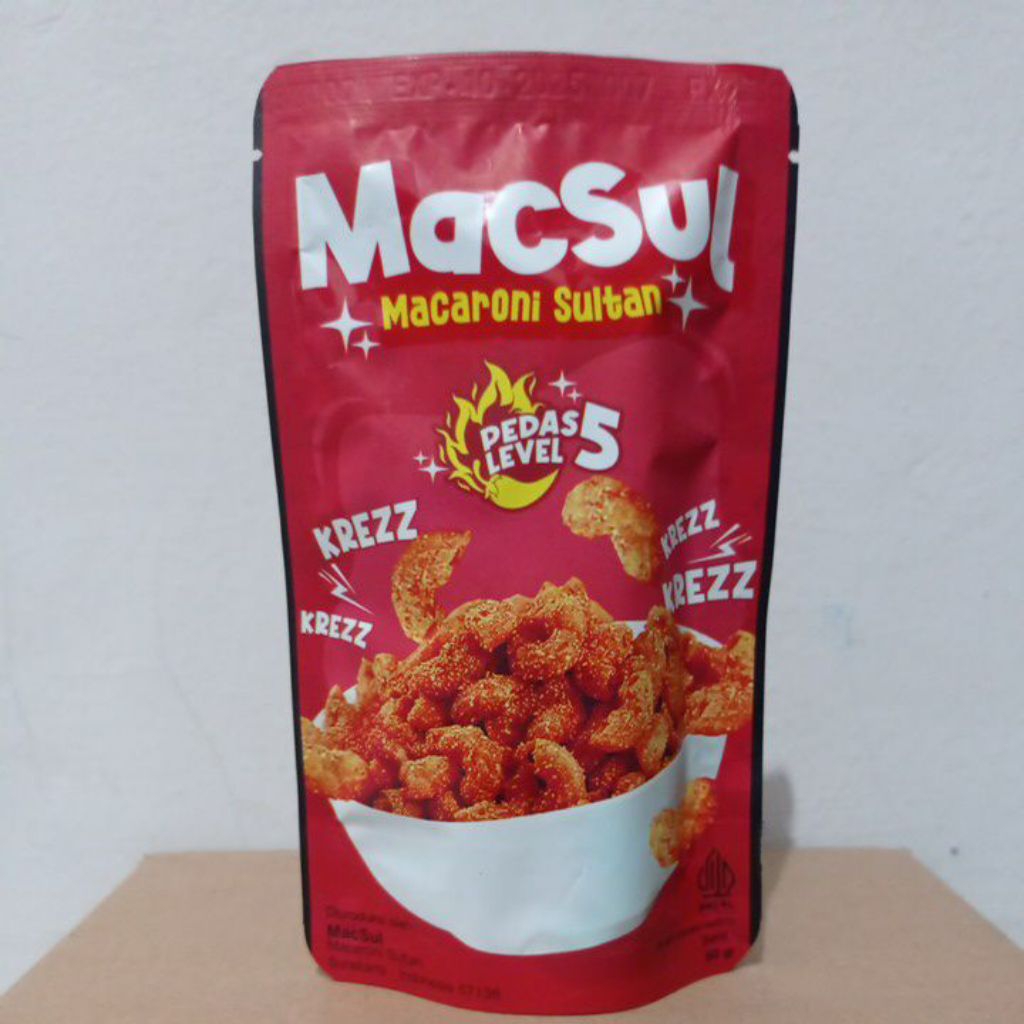 

Macsul Makaroni Sultan lumer renyah dengan saus