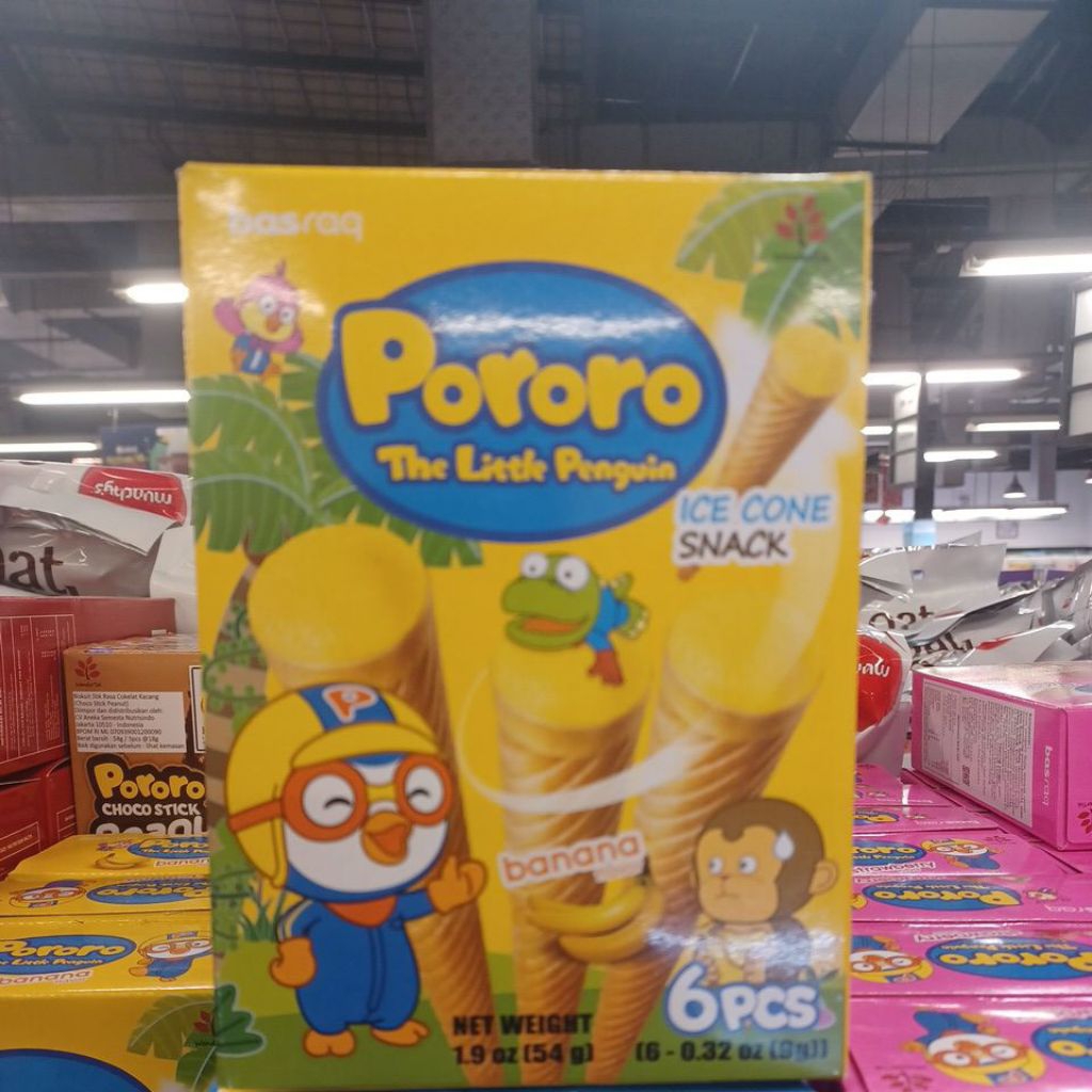 

PORORO BINGBING ICE CONE BANANA 54 GR