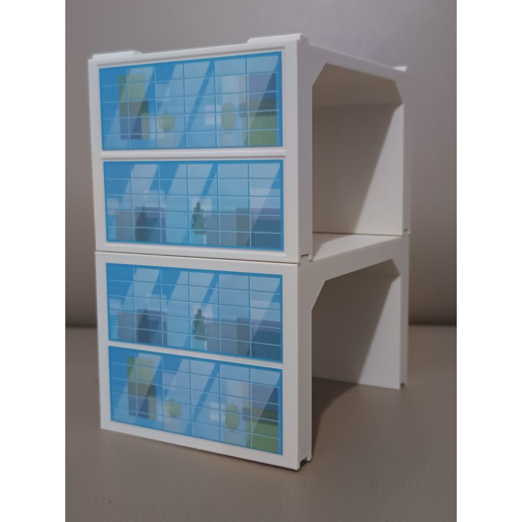 Plarail diorama gedung