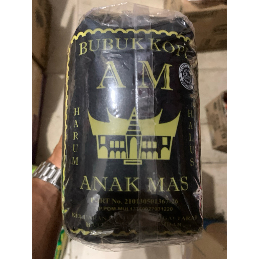 

Kopi bubuk halus anak mas / AM 180 gram Batusangkar - Sumatra Barat