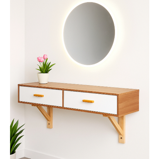 Meja Rias Rak kosmetik  meejaa rias minimalis Meja Rias aesthetic  Rak laci dinding Rak TV rak kosme