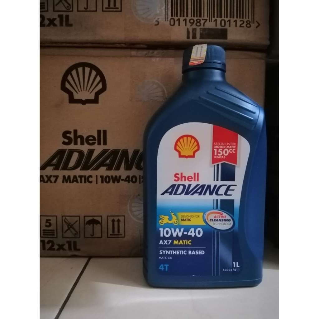 Oli shell advance AX 7 MATIC 1 LITER