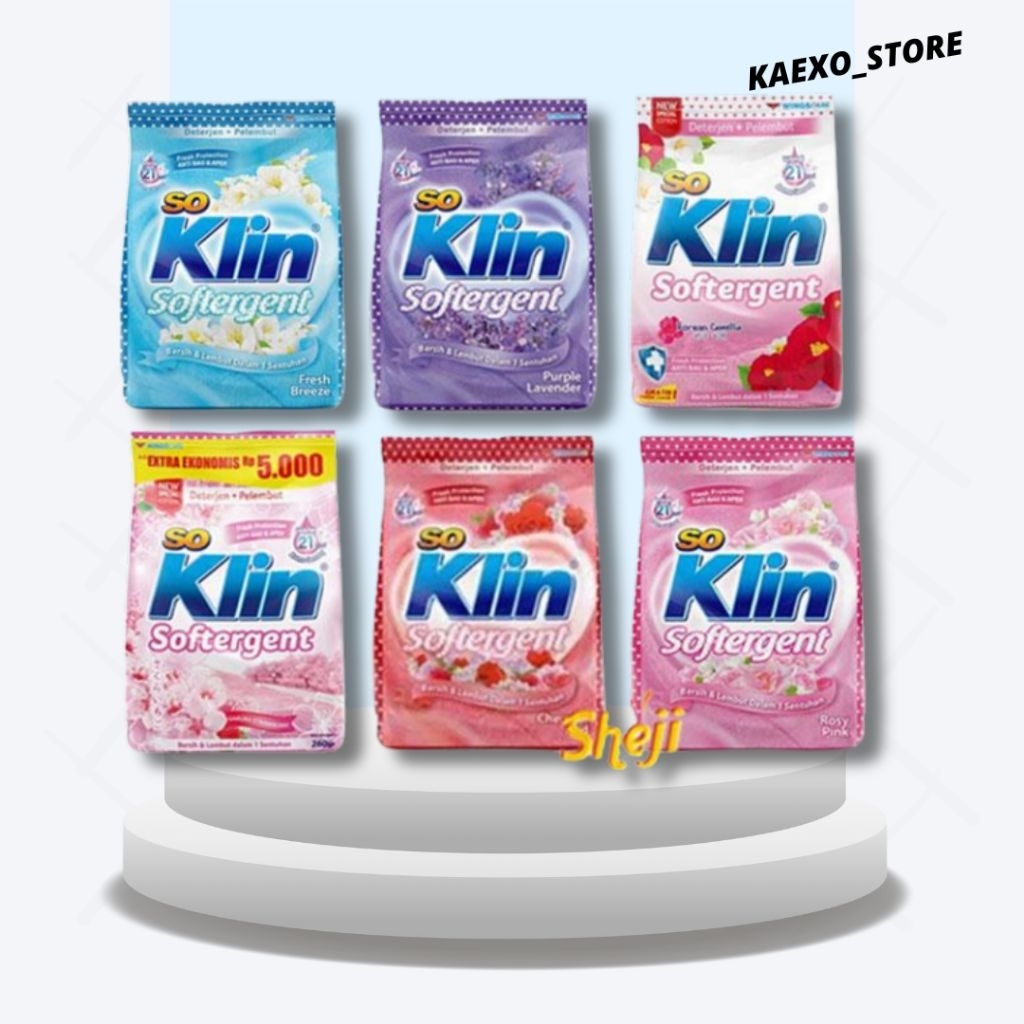 Soklin 5000 an || Soklin Deterjen + Softergent
