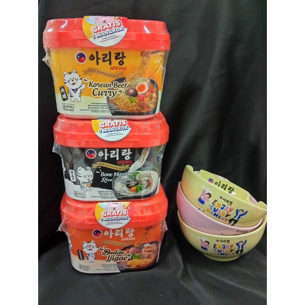 

Paket Bundling Arirang Self Cooking All Variant Free 3 Mangkok Cantik