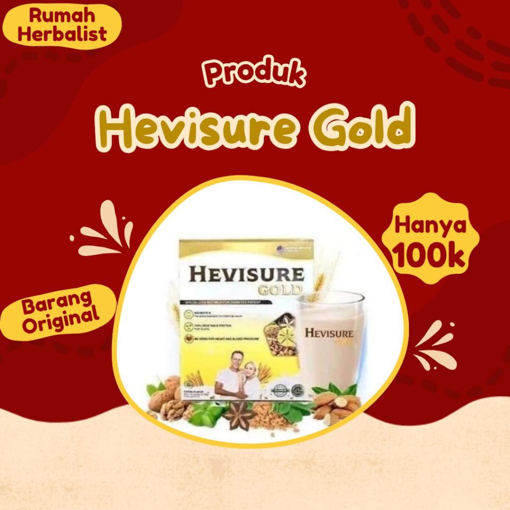 

Hevisure Gold Susu Obat Diabetes & Kencing Manis Insulin Pankreas Original