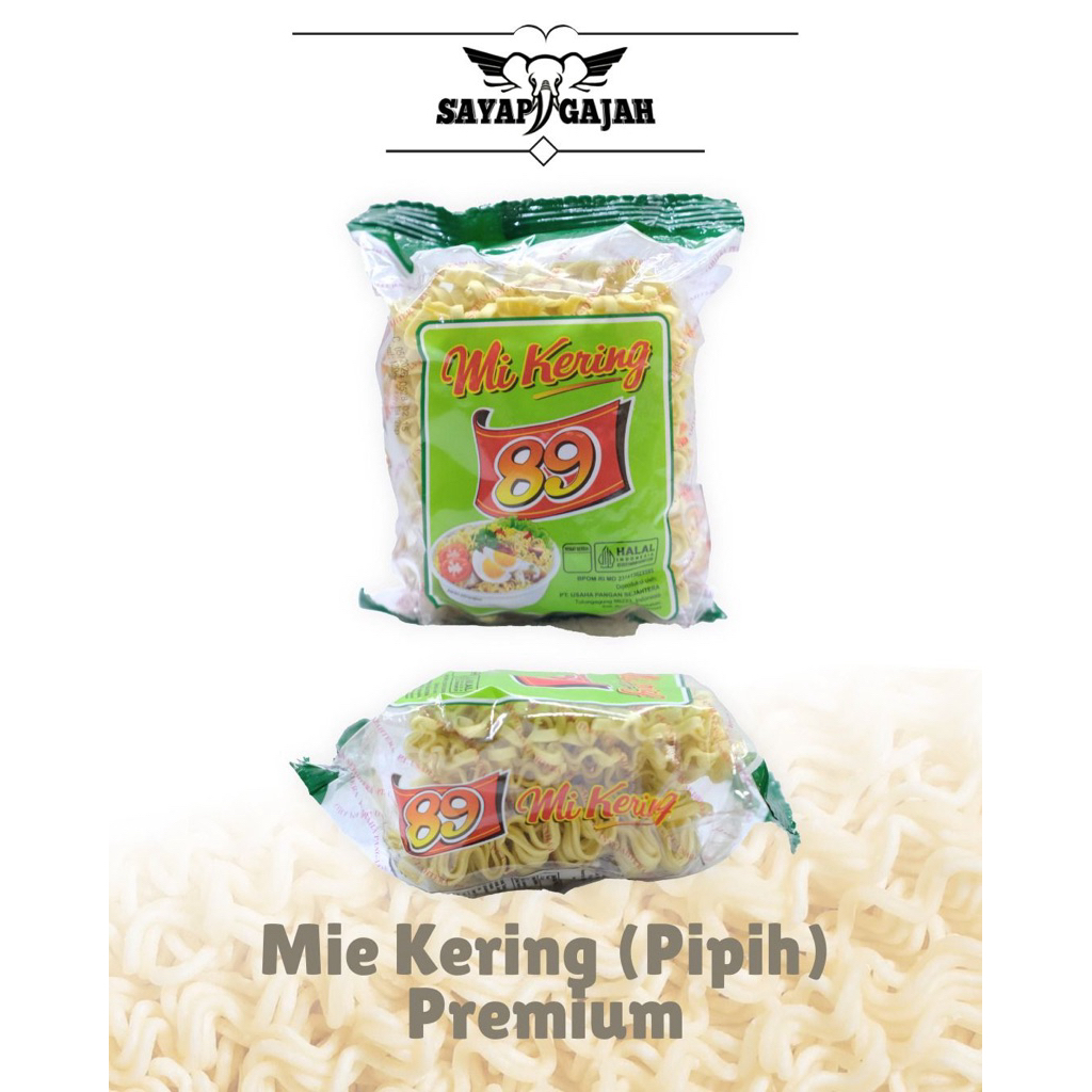 

Mie Kering Pipih Premium cap 89