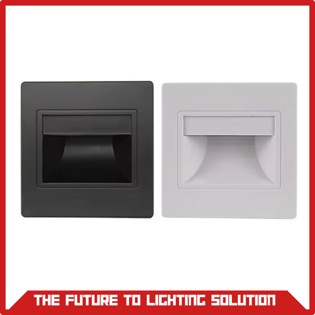 Lampu LED Tembok Anak Tangga Dinding Step Light Inbow tanam Wall Lamp