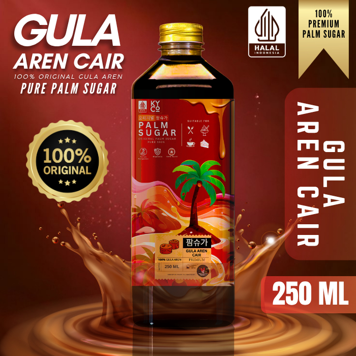 

Gula Aren Cair 250ML Kiyowo Coffee | kopi konsentrat | Halal indonesia | Palm Sugar | Kopi susu | 100% Halal Indonesia Higienis - Kiyowo Coffee