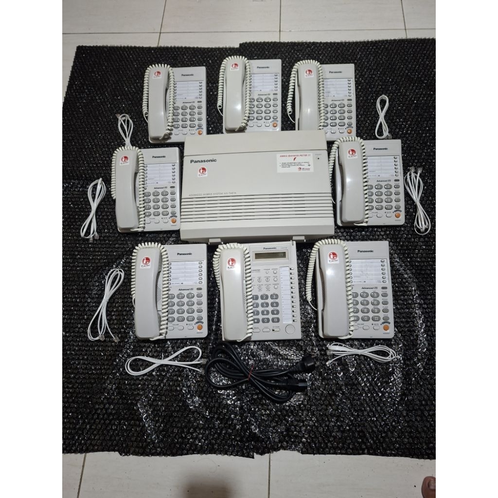 PABX PANASONIC KX-TA308BX PAKET SPESIAL SECOND