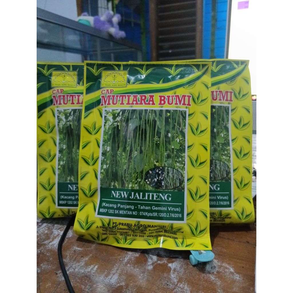 benih unggul kacang panjang new jaliteng isi 100 gram