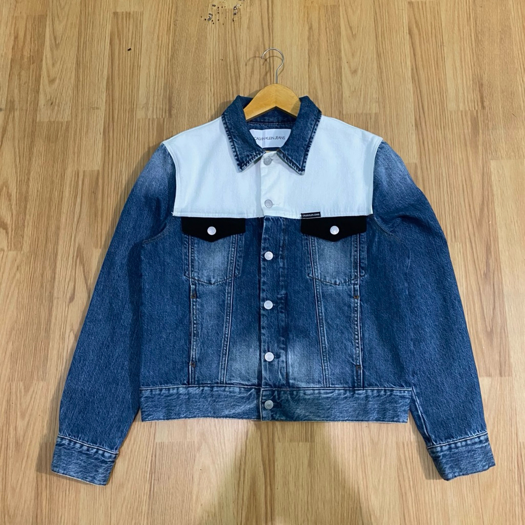 CALVIN KLEIN BY RAF SIMONS SWITCHING DENIM JACKET