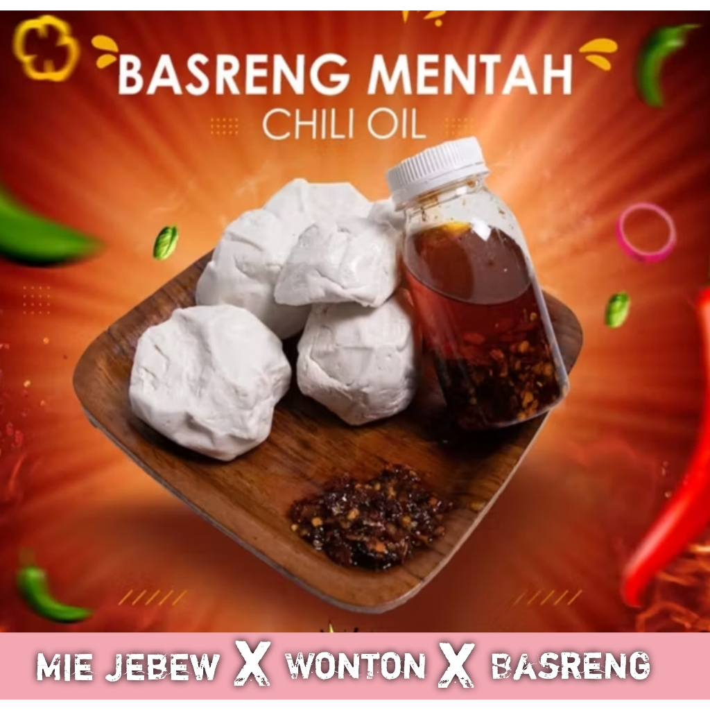 Basreng Mentah Chili Oil / Basreng Mentah Chili Oil/Basreng Mentah Kataji di Vacum/BASRENG FROZEN
