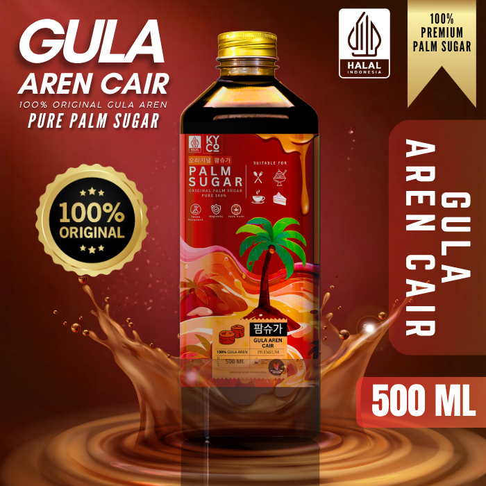 

Gula Aren Cair 500ML Kiyowo Coffee | kopi konsentrat | Halal indonesia | Palm Sugar | Kopi susu | 100% Halal Indonesia Higienis - Kiyowo Coffee