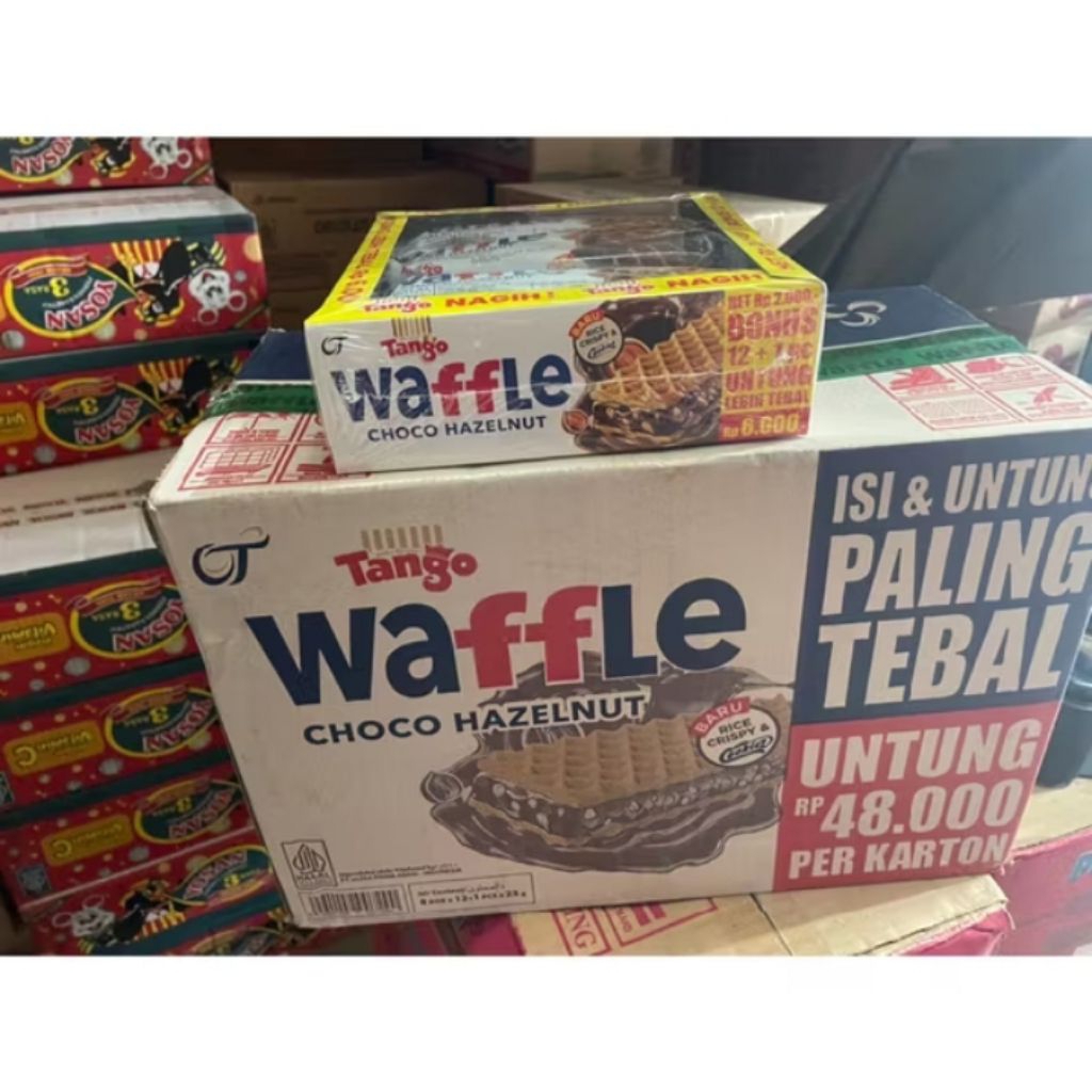 

termurah tango waffle isi 12pcs per box 25gr