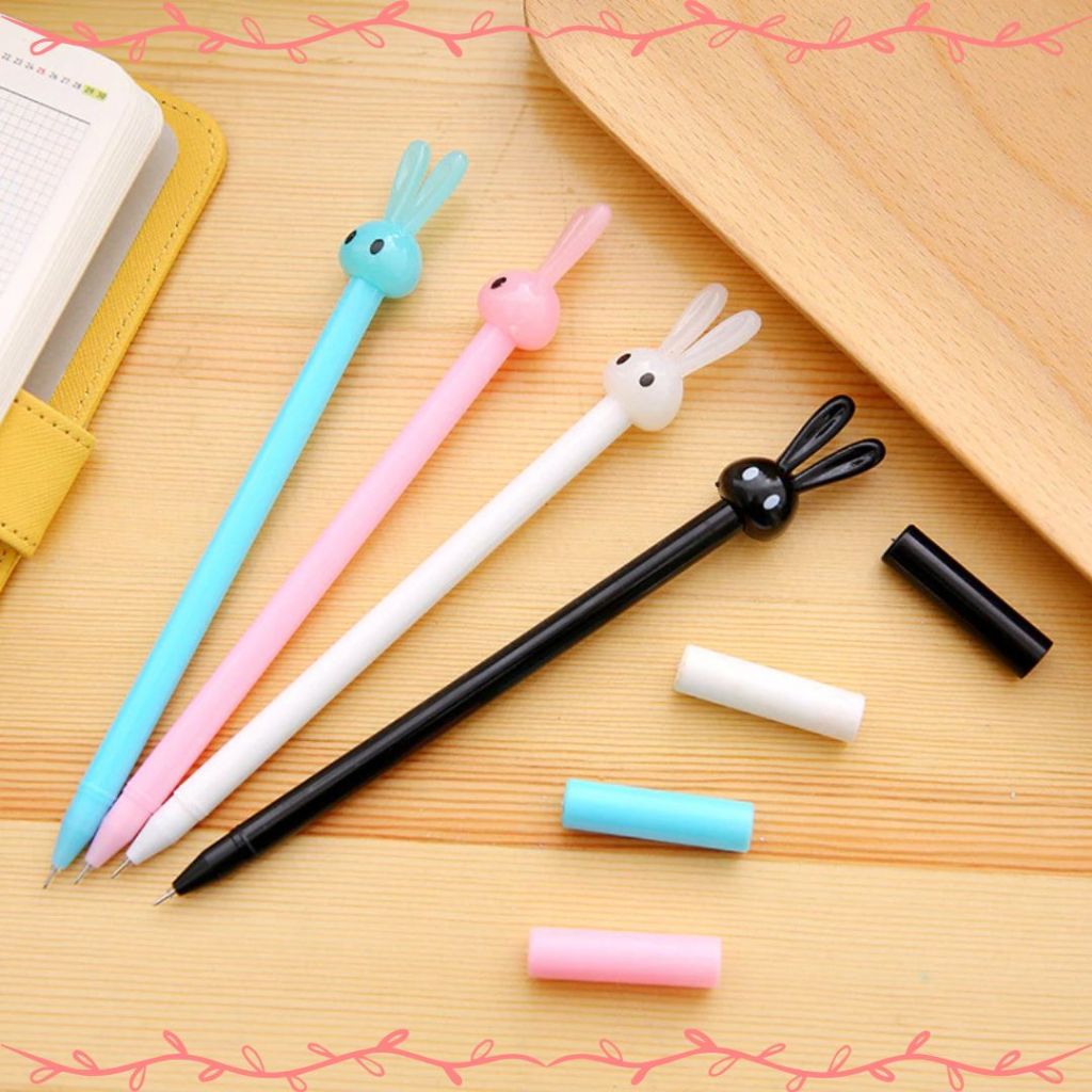 

Pulpen Pena Bentuk Karakter Kepala Kelinci Bolpen Karakter Bunny Lucu Unik Pulpen Karakter Gel Imut Pulpen Gel Pena Murah