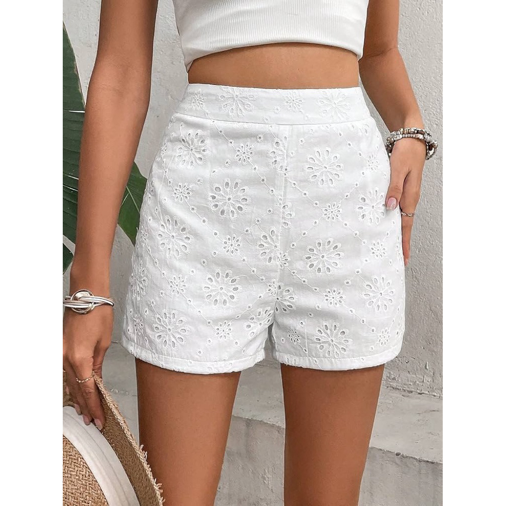 Et Cetera Celana Pendek Wanita Putih Preloved