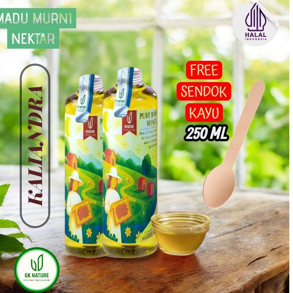 

Madu GK Nature Kaliandra Super Asli 100% l 250/350 ml/gr