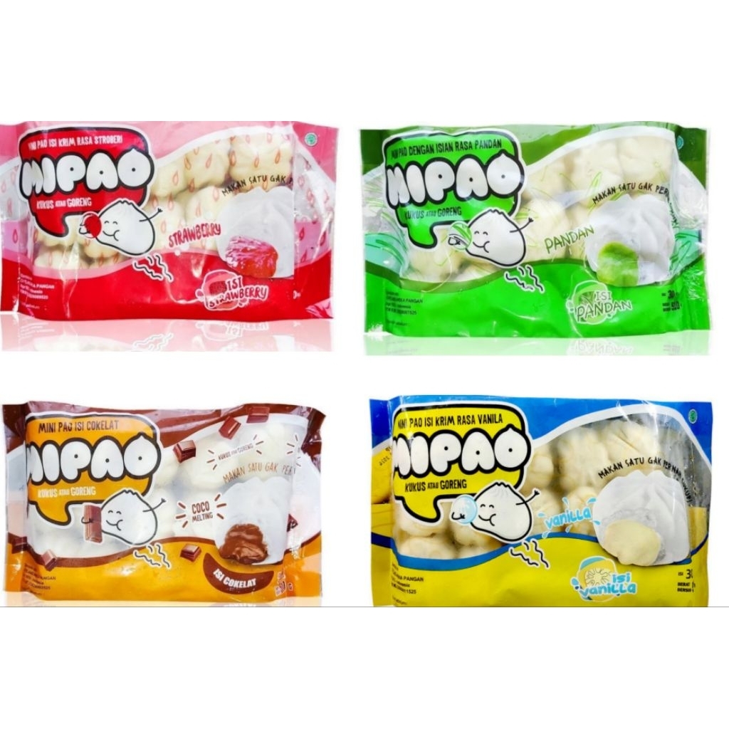 

Kode C. Mipao Pelangi Bakpao Mini isi 30pcs