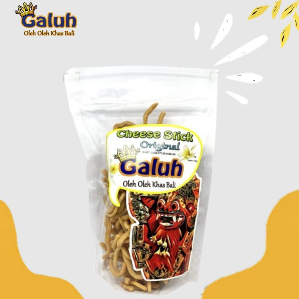 

Cheese Stick Galuh 150g – Camilan Keju Original Renyah, Oleh Oleh Khas Bali Halal & Pedas Gurih