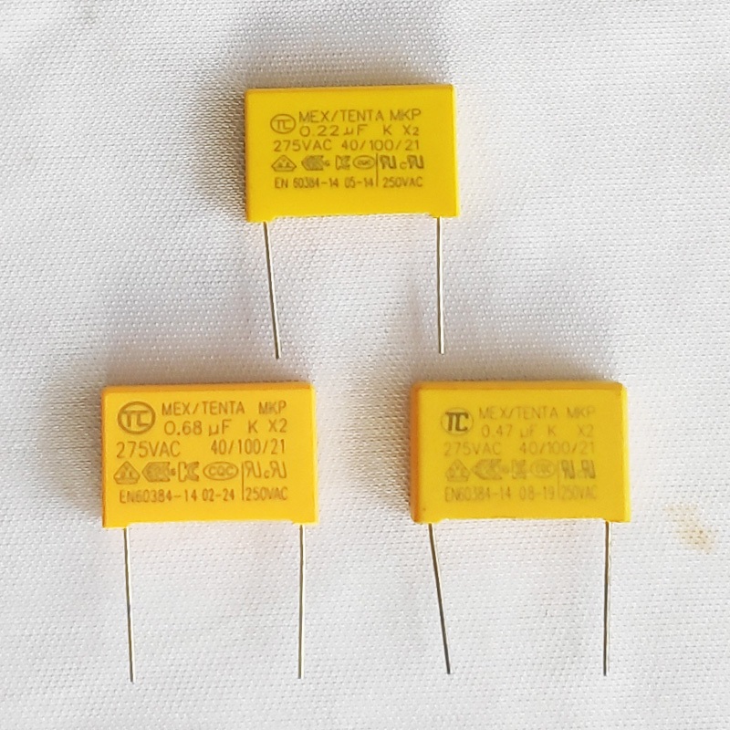 KAPASITOR MKP 275V 0,22UF 0,47UF 0,68UF MKP CAPACITOR 275V 224N 220N 474N 470N 684N 680N MPX CLASS X