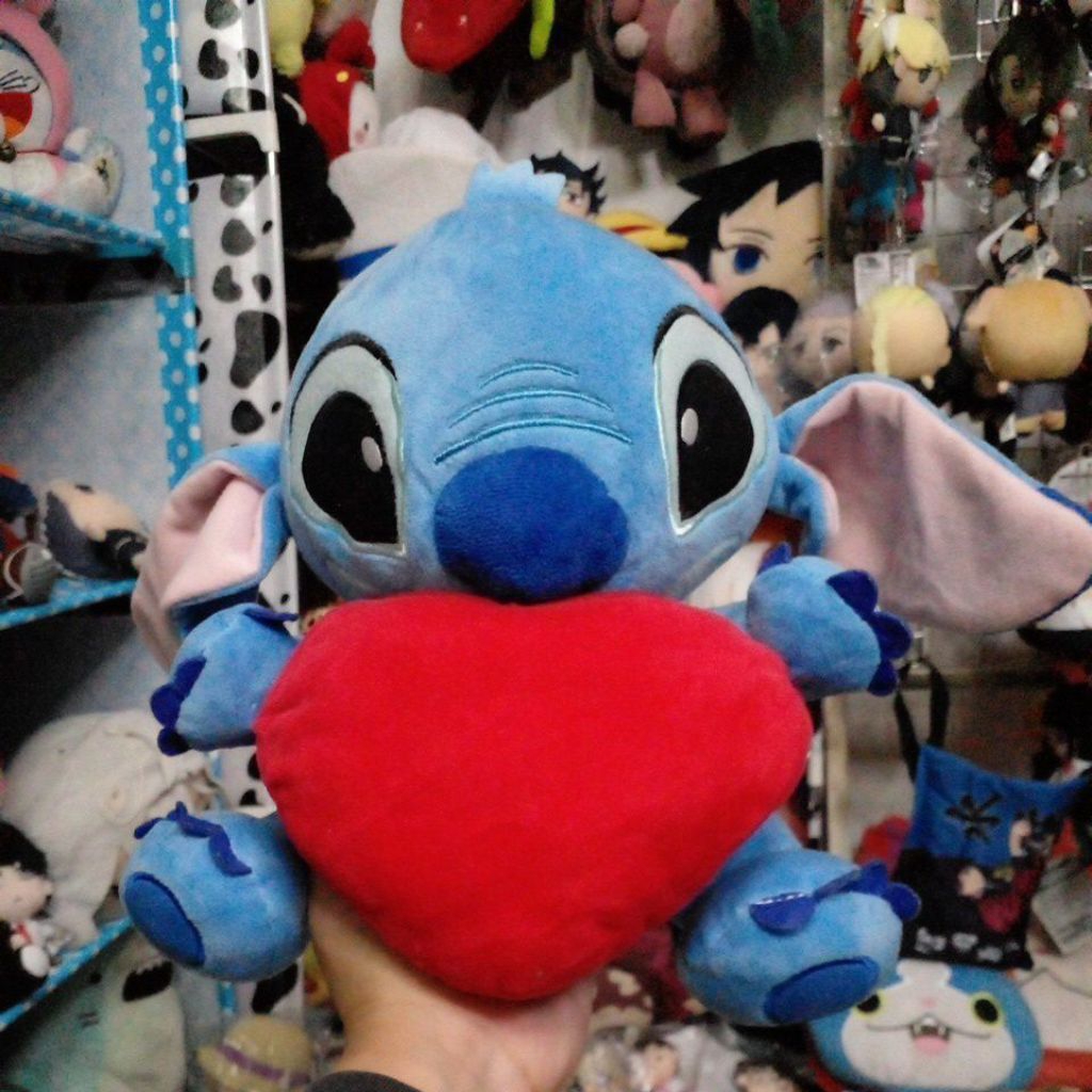 ORIGINAL Plush STITCH/ Boneka/ Keychain Plush/ Gantungan Kunci Boneka/ Sling Bag/ Tas Stitch DISNEY