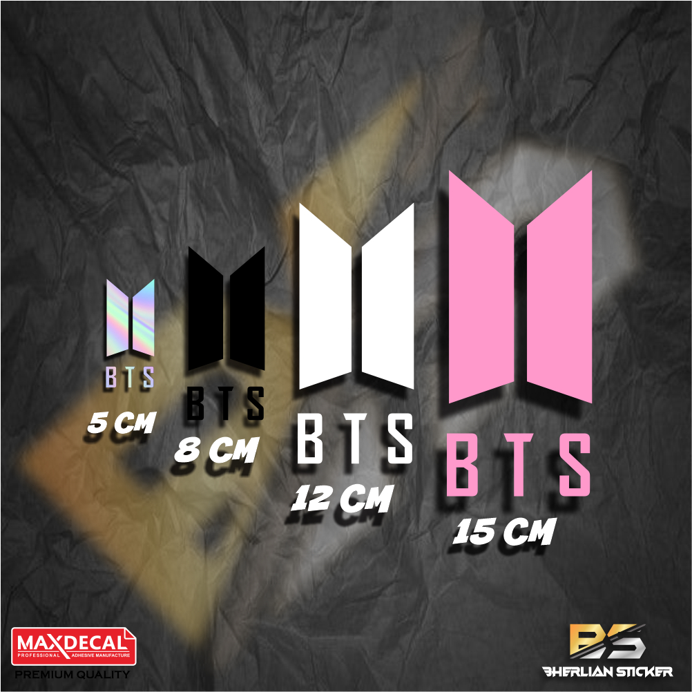 

Sticker Cutting Logo BTS Army Kpop Stiker / Sticker BTS