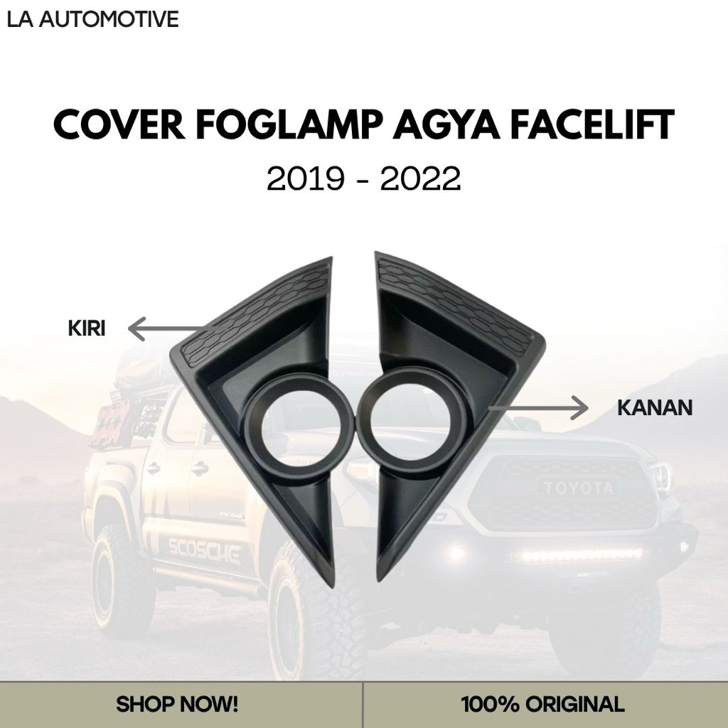 COVER FOGLAMP AGYA FACELIFT 2019-2022