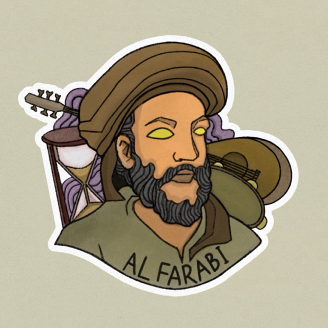 

Sticker Filsuf - Al Farabi (Vinyl Glossy)