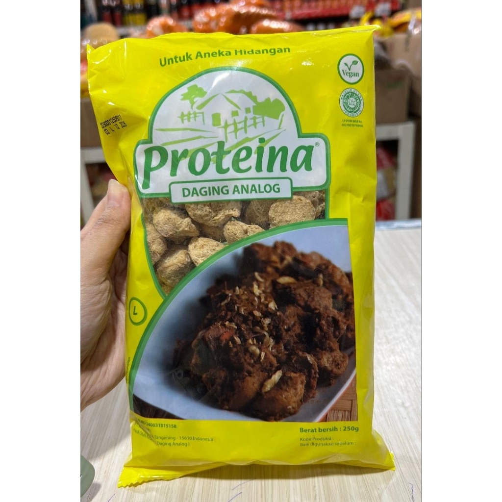 

Proteina L (Daging Analog/Nabati) 250 gram