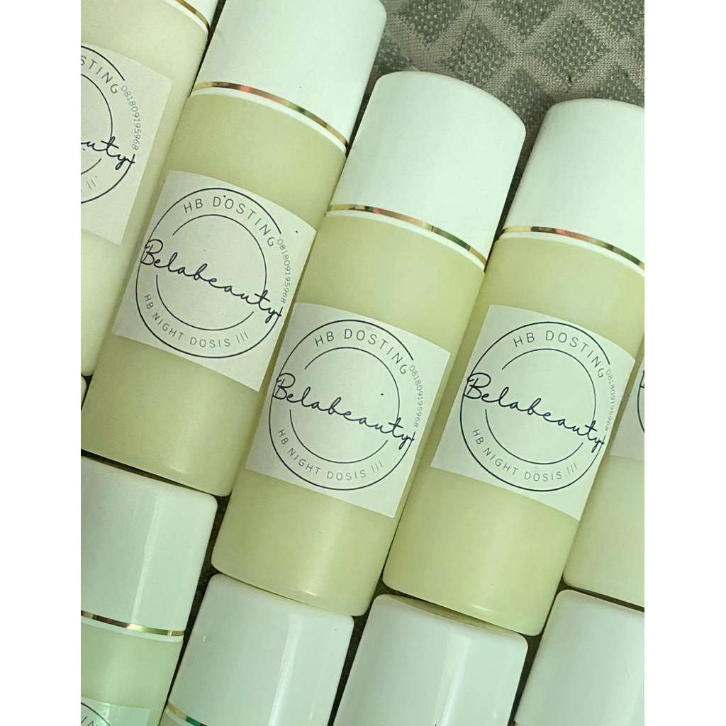 HB Whitening Triple Dosis Lotion Malam Mencerahkan Kulit