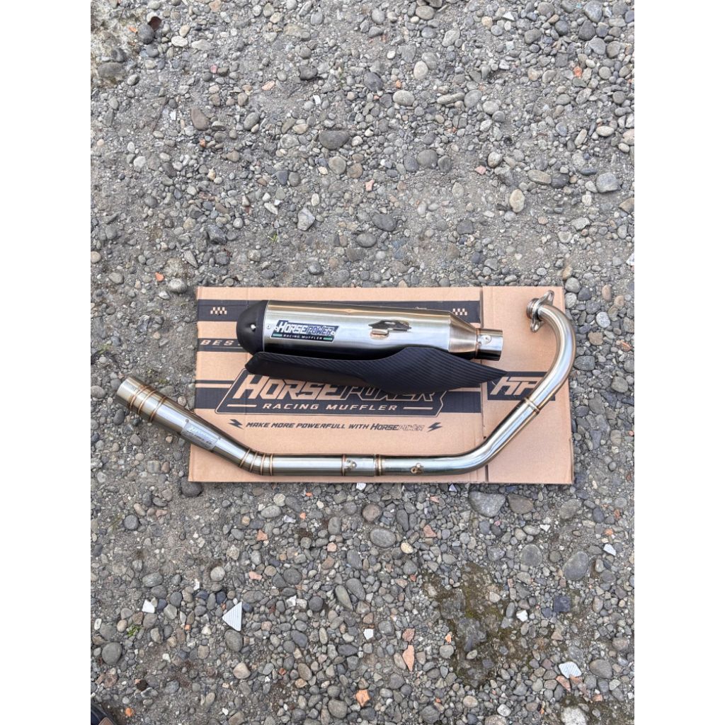 KNALPOT STANDAR RACING VIXION OLD NVL NVA ANV ROADRACE - ORIGINAL HORSEPOWER EXHAUST
