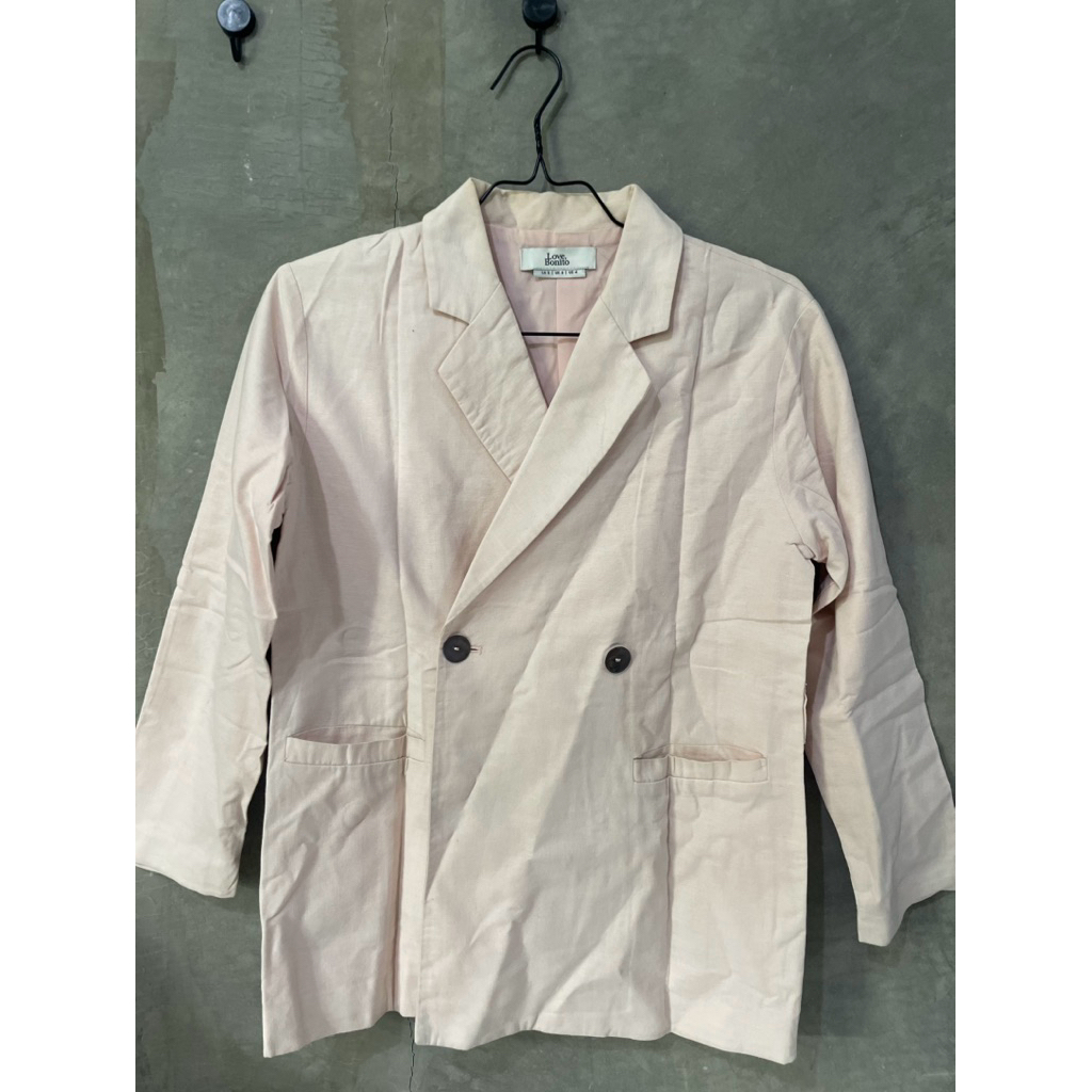 Love, bonito Pink Blazer