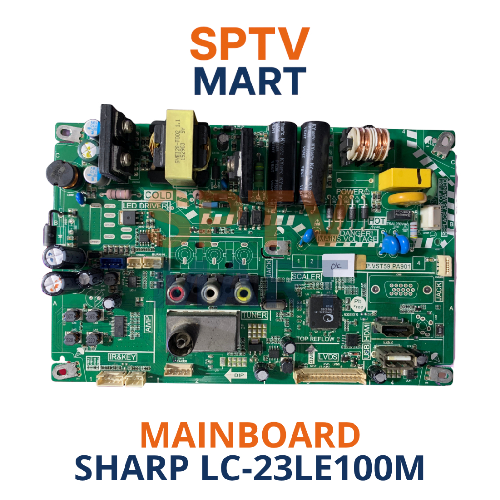 MAINBOARD TV SHARP LC-23LE100M - MB SHARP LC-23LE100M