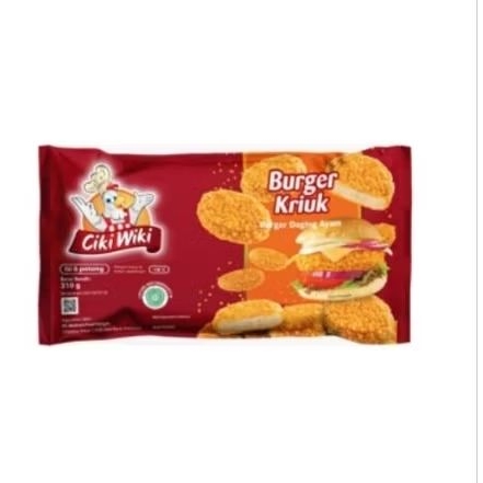 

Ciki Wiki Burger Kriuk 310gr