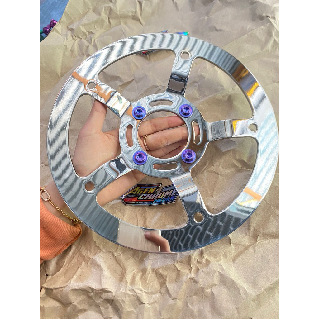 PIRINGAN CAKRAM VARIASI RX KING CHROME
