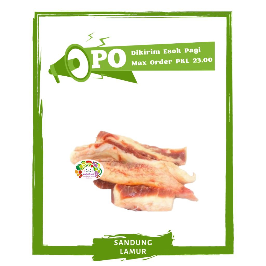 

Sandung Lamur Daging segar PO Mallahrizwa