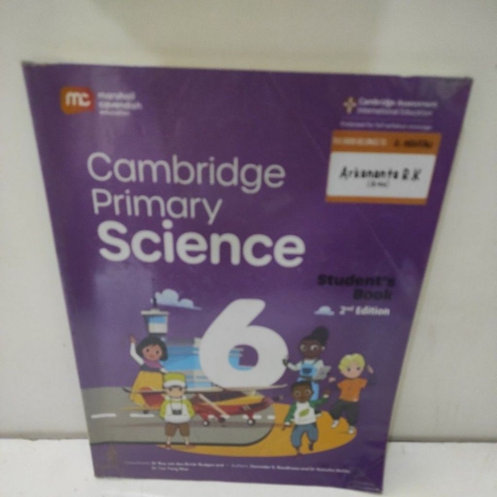 CAMBRIDGE PRIMARY SCIENCE STUDENT BOOK 6 ( 2ND EDITION)