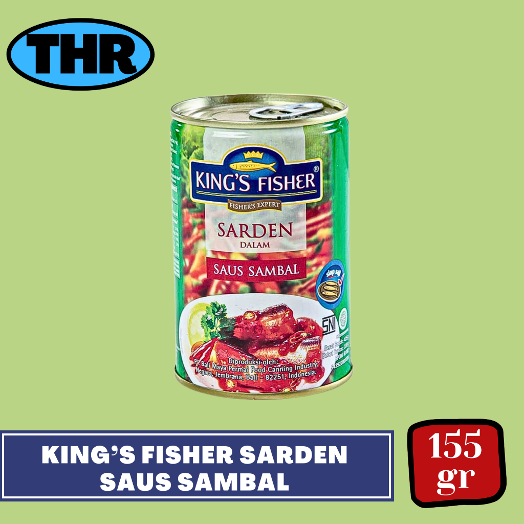 

King's Fisher Sarden Saus Sambal Kecil 155gr