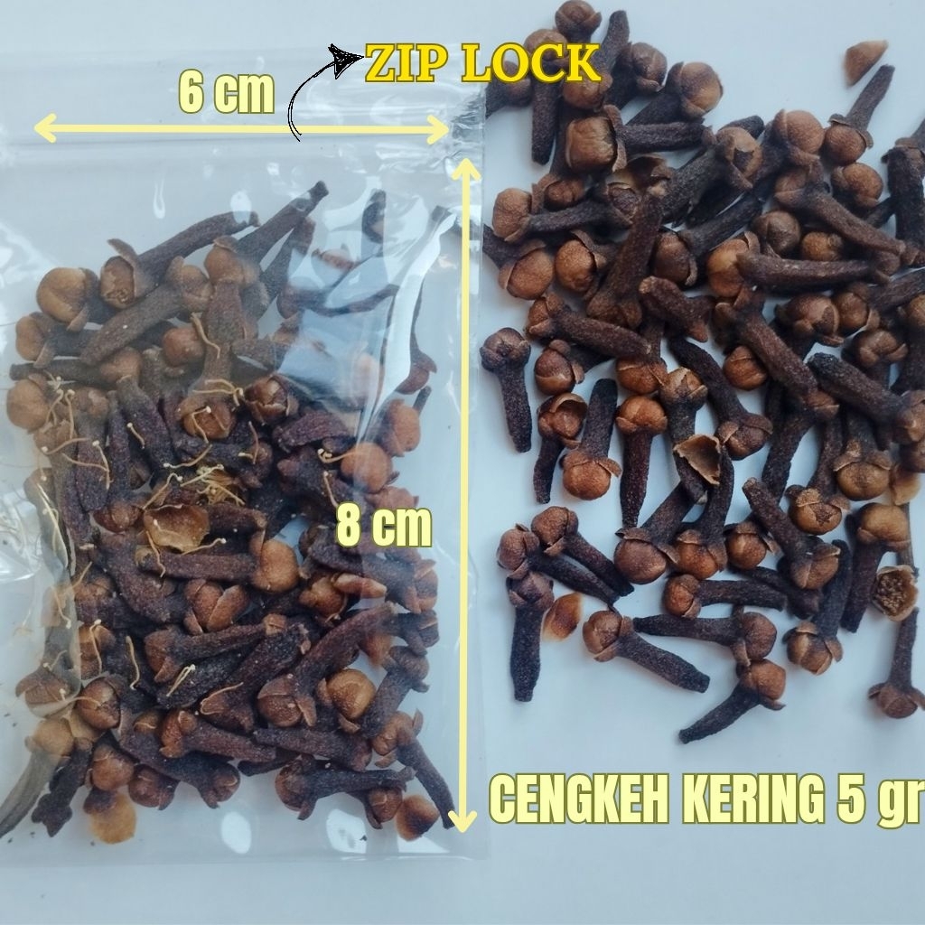 

Cengkeh Kering Murni 100% 5 gr