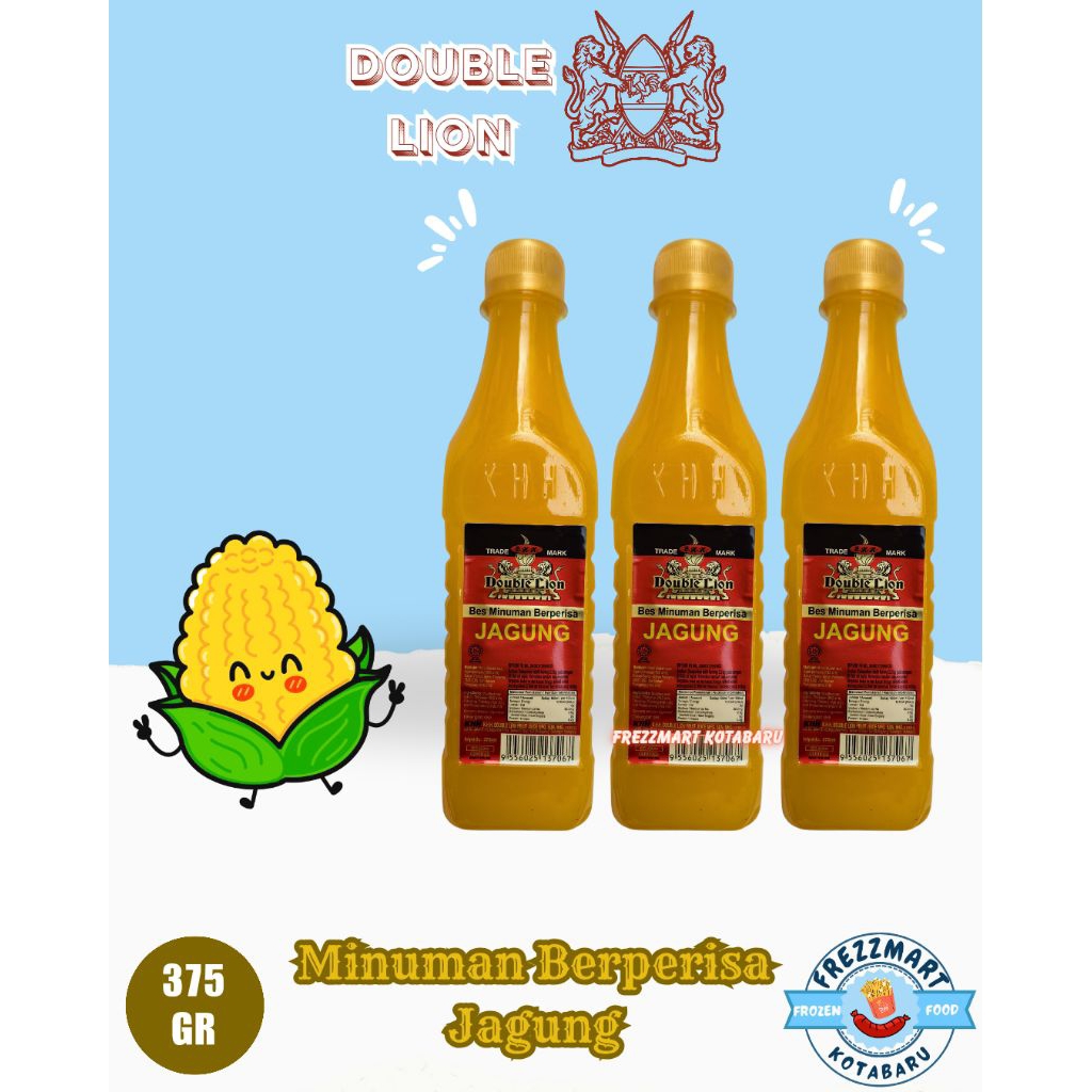 

Sirup Double Lion Rasa Jagung 375 GR Frezzmart Kotabaru