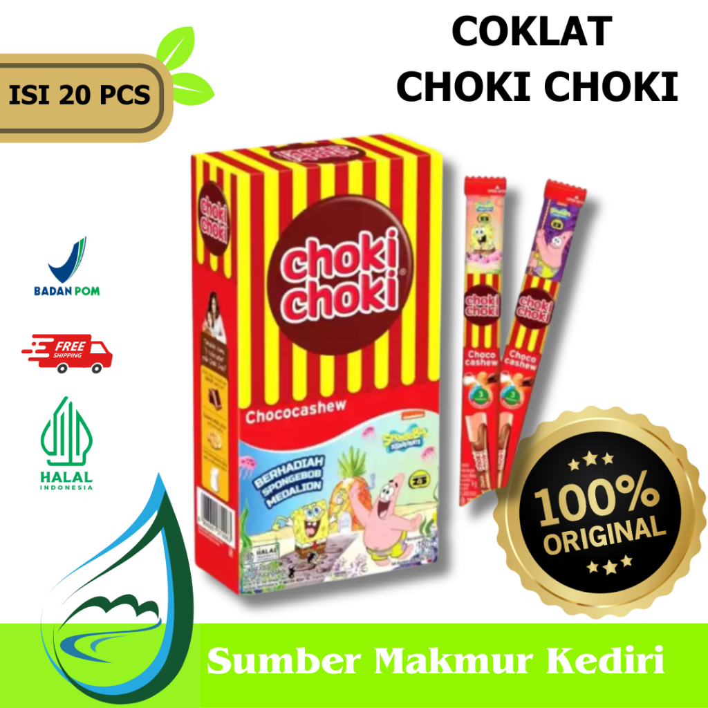 

Choki Choki Edisi Spongebob 20 PCS - 9g