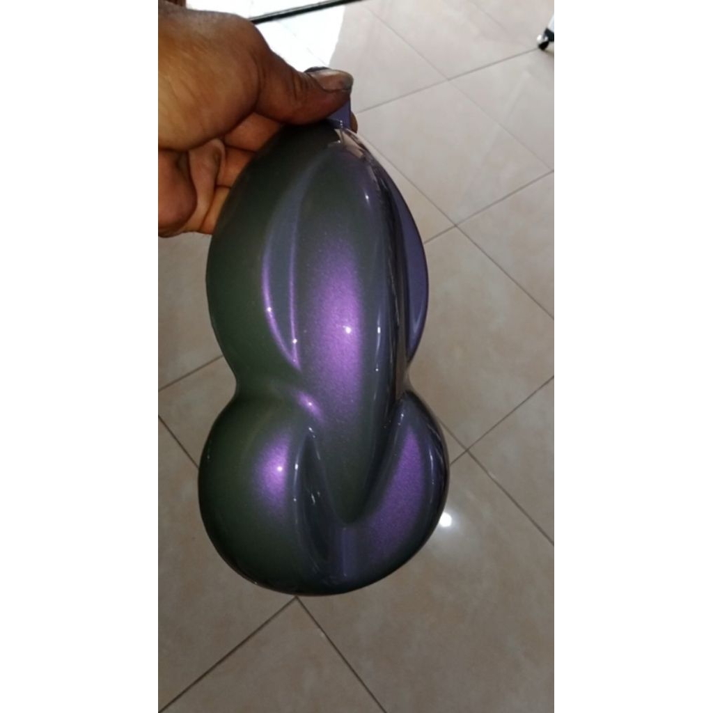 cat pu nardo grey 1paket+lembayung ungu cat custom automotif cat perawatan kendaraan