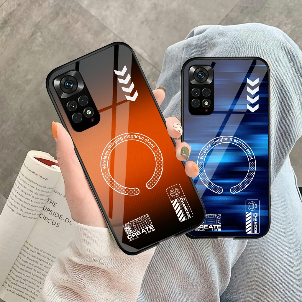 Softcase Kaca Redmi Note 11 4G Note 11 Pro 5G - Case Hp Redmi Note 11 4G Note 11 Pro 5G - Kesing hp 