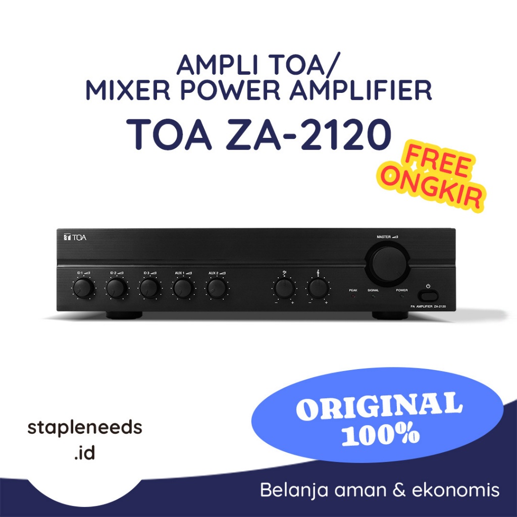 AMPLIFIER TOA MIXER POWER TOA ZA 2120