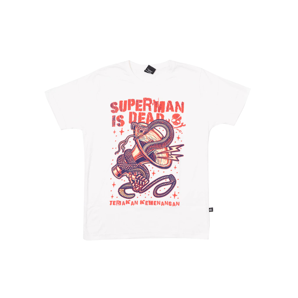 Koas Superman Is Dead Merch "Teriakan Kemenangan" T-Shirt Band SID | Unisex