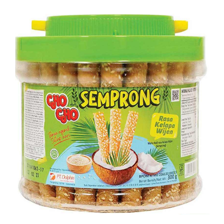 

CHO-CHO WAFER ROLL SEMPRONG TOPLES 300 GR 8992952955830